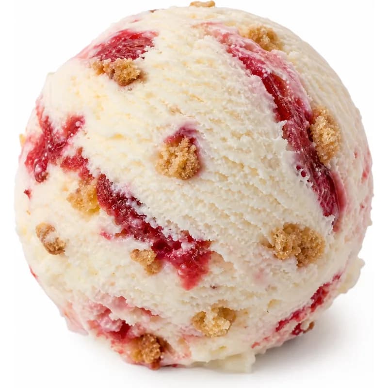 A scoop of Cheesecake