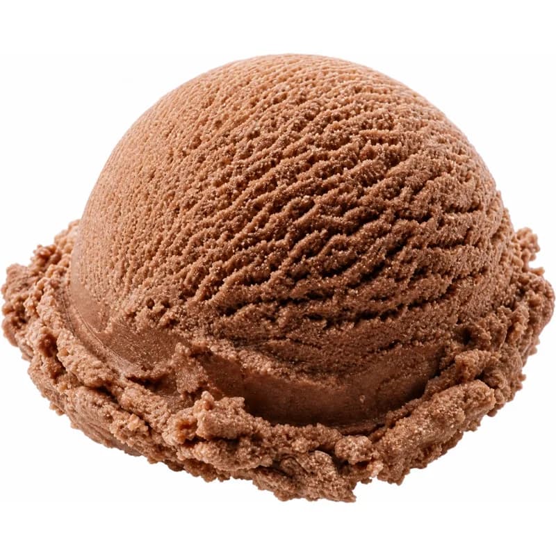 A scoop of Chocolate Moo-Free