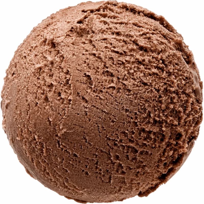 A scoop of Milk Chocolate